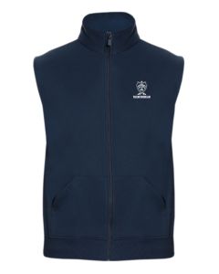 YPS Navy Blue Sleeveless Jacket